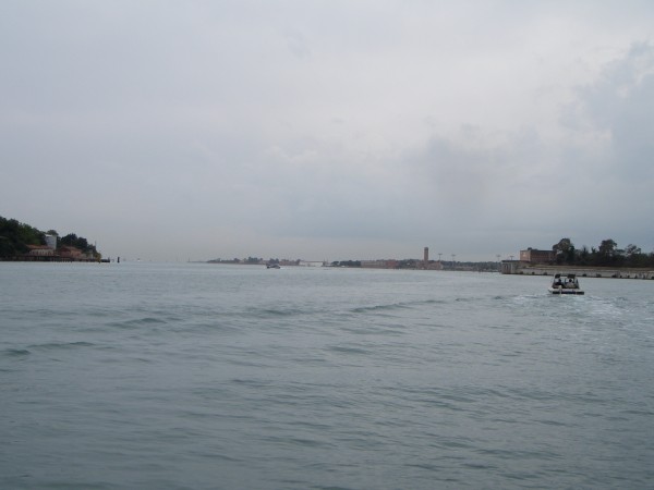 Einfahrt nach Venedig