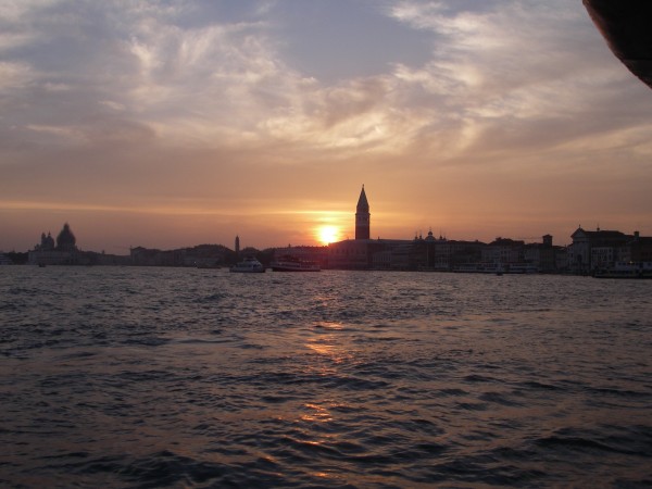 Sunset over Venedig